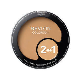 Revlon Colorstay Compact Powder Foundation & Concealer 2 In 1 180 Sand Beige 11 g