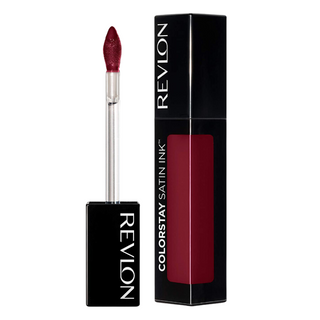 Revlon Colorstay Satin Ink, Rossetto liquido, 018, Fired Up, 30 ml