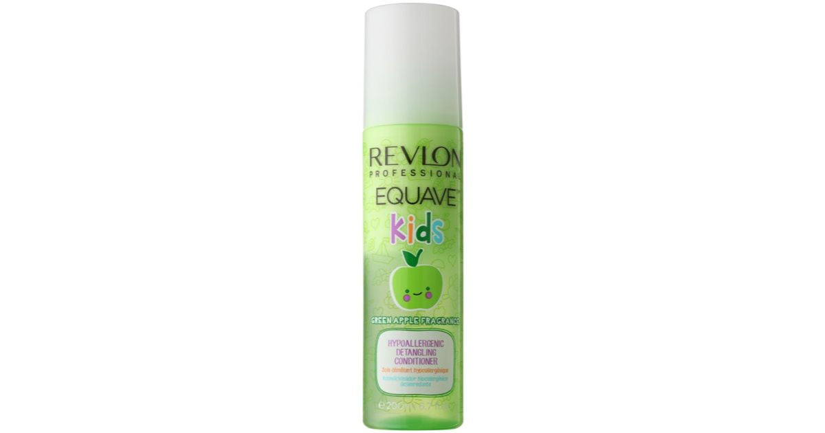 Revlon Acondicionador desenredante hipoalergénico Equave Manzana Verde 200 ml niños