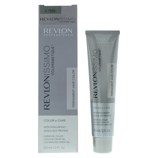 Revlon Revlonissimo Colorsmetique Tinta permanente per capelli 4.7MN Castano medio 60 ml