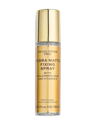 Revolution Pro Hydra-Matte Acido Ialuronico Spray Fissatore per il Trucco Opacizzante 100 ml