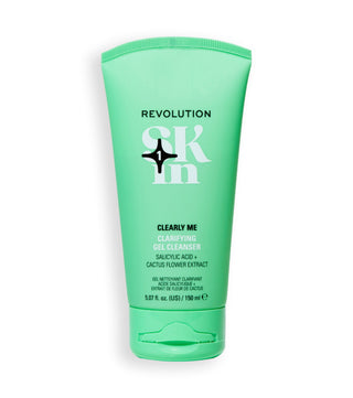Revolution skincare Clearly Me, Acido Salicilico 2%, Rimuove Impurità, Gel Detergente, Per Il Viso, 150 ml