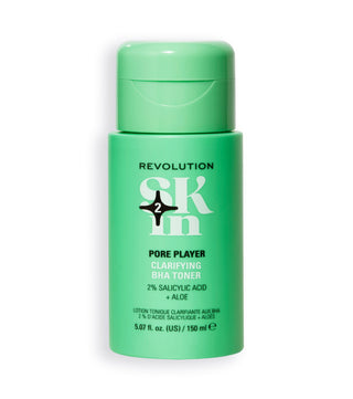 Revolution skincare Pore Player, 2% acido salicilico, chiarificante, lozione tonica, per il viso, 150 ml