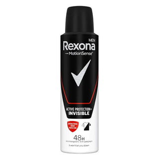 Rexona Men's Antiperspirant Spray Active Protection + Invisible 150 ml 