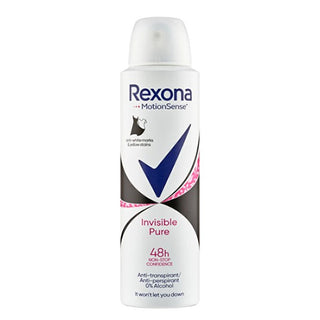 Rexona Antiperspirant spray Motionsense Invisible Pure 150 ml
