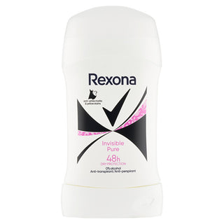 Rexona Invisible Pure Solid Antiperspirant 50 ml 