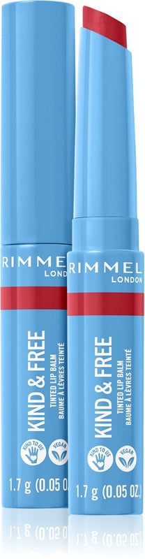 Rimmel Balsam de buze colorat Kind & Free 4 g 005 Roșu Turbo