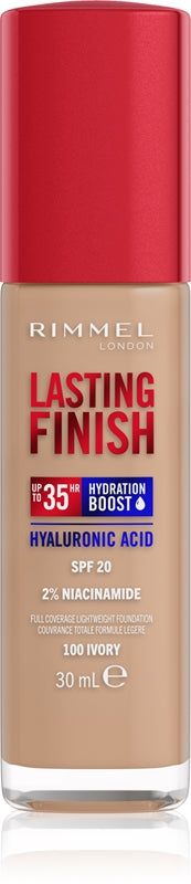 Rimmel Fond de ten Lasting Finish 35H SPF20 30ml 100 Ivory