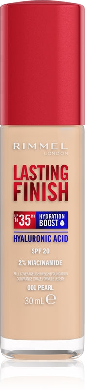 Rimmel Fond de ten Lasting Finish 35H SPF20 30ml 001 Pearl
