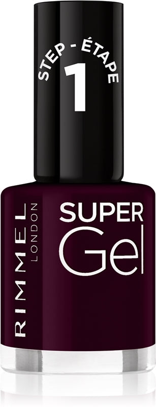 Rimmel Super Gel PASUL 1 - Ojă gel 12 ml 064 Budincă de prune