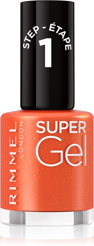 Rimmel Super Gel PASUL 1 - Ojă gel 12 ml 096 Heatwave Away