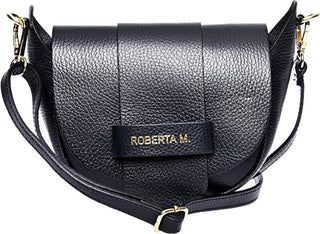 Roberta M Borsa A Tracolla In Pelle Da Donna nero