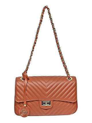 Roberta m borsa in pelle da donna RM2213 Cognac