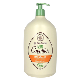 Roge Cavailles Bio , Macadamia, Olio Doccia Rigenerante, Per Pelli Secche, 1000 ml