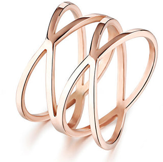 Troli Romantic bronze Anello of steel KRS-275 - Circuit: 53 mm