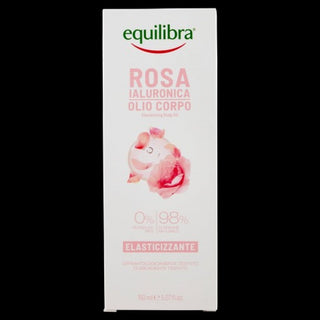 Equilibra Óleo Corporal Elastizante Rosa Hialurónica 150 Ml 
