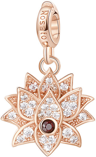 Rosato Ciondolo In Bronzo Fiore Di Loto Story Rz015