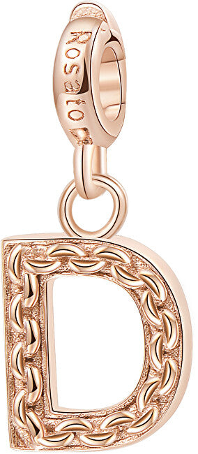 Rosato Ciondolo In Bronzo Lettera "D" Stories Rz082