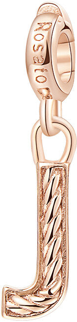 Rosato Ciondolo In Bronzo Lettera "J" Stories Rz088