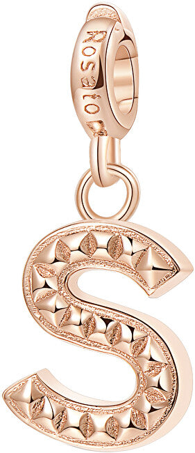 Rosato Ciondolo In Bronzo Lettera "S" Stories Rz097