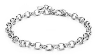 Rosato Elegante Silberarmband für Storie Anhänger Rzb015 