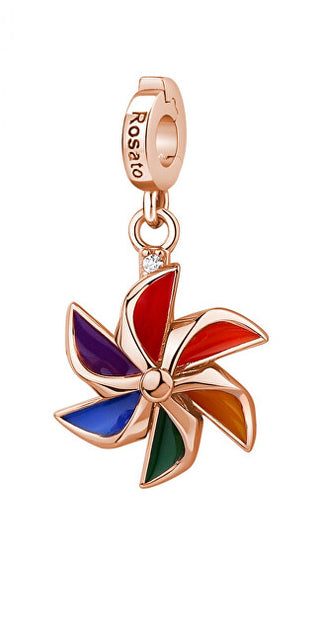 Rosato Pendentif Ludique En Bronze Storie Windmill Rzle065 