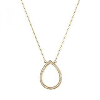 Rosato Delicate gold-plated Collana with cubic zirconias Kapka Sofia RZSO06