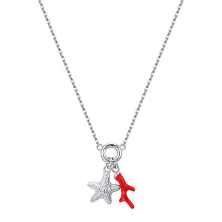 Rosato Collier original en argent avec pendentifs Rzc032 