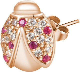 Rosato Orecchini Singoli In Bronzo Ladybug Storie Rzo016