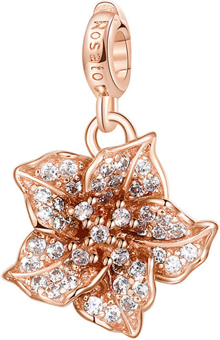 Rosato Ciondolo In Bronzo Azalea Storie Rz053