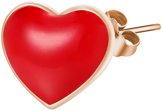 Rosato Grazioso Orecchino Singolo Heart Storie Rzo019