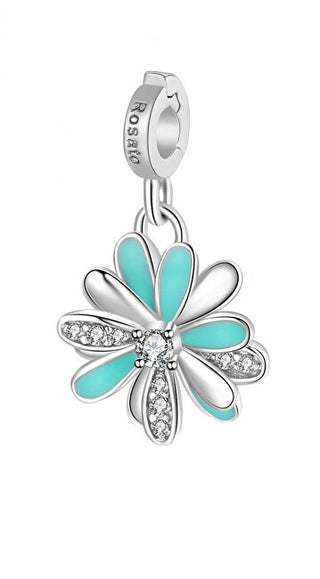 Rosato Affascinante Ciondolo In Argento Flower Storie Rz192R