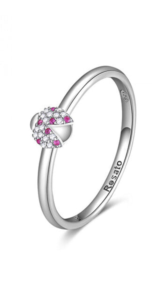 Rosato Anello In Argento Pregiato Con Coccinella Allegra Rza019 - Circuito: 54 Mm