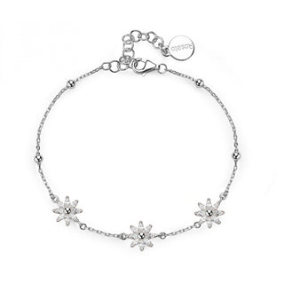 Rosato Passendes Silberarmband mit Gaia Rzga67 Blumen 