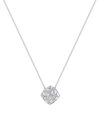 Rosato Sterling silver Collana con clear cubic zirconia Gemma RZGE07