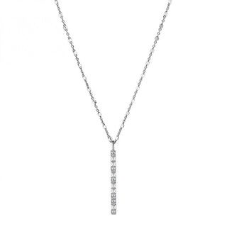 Rosato Collana Con Ciondolo Cubica Rzcu09 In Argento I (Catena, Ciondolo)
