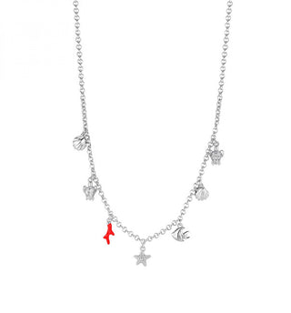 Rosato Collana In Argento Con Pendenti Seafood Into The Blue Rzib01