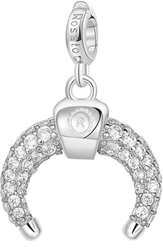 Rosato Ciondolo In Argento Luna Crescente Storie Rz011R