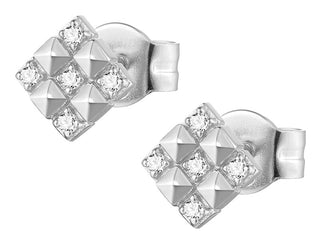 Rosato Funkelnde Ohrringe aus Silber Cubica Rzo038 