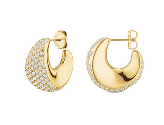 Rosefield Cerchi Pavé Placcati Oro Scintillanti Jepmg-J1224