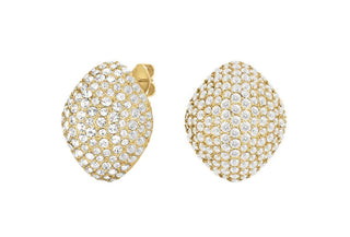 Rosefield Orecchini Scintillanti Placcati Oro Con Cristalli Pavé Jepbg-J1222