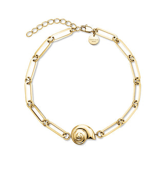 Rosefield Bracciale Placcato Oro Con Conchiglia Essentials Jbssg-J826