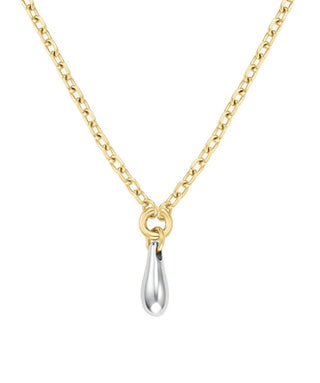 Rosefield Elegante Collana Bicolore Da Donna Dome Jnddd-J1220