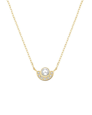 Rosefield Elegant gold-plated pearl Collana JNPCG-J1292