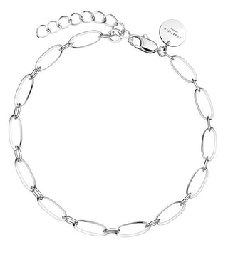 Rosefield Bracciale Minimalista In Acciaio Con Pendenti The Pendant Jbols-J541