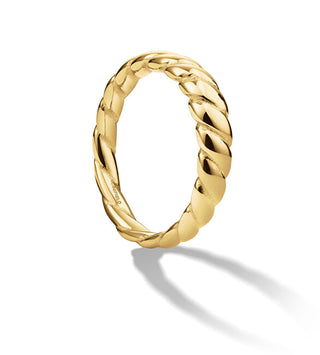 Rosefield Anello Minimalista Placcato Oro Jrsc - Circuito: 52 Mm