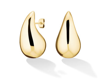 Rosefield Orecchini A Goccia Placcati In Oro Alla Moda Jetdg-J929