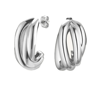 Rosefield Orecchini Statement In Acciaio Senza Tempo Jests-J1058