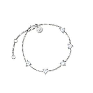 Rosefield Delicato Bracciale Con Cristalli Jbrhs-J1014