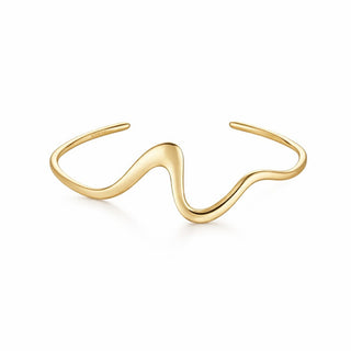 Rosefield Open solid gold-plated steel Bracciale JBWBG-J1302